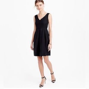 J.Crew Kami dress in Classic Faille Navy 2